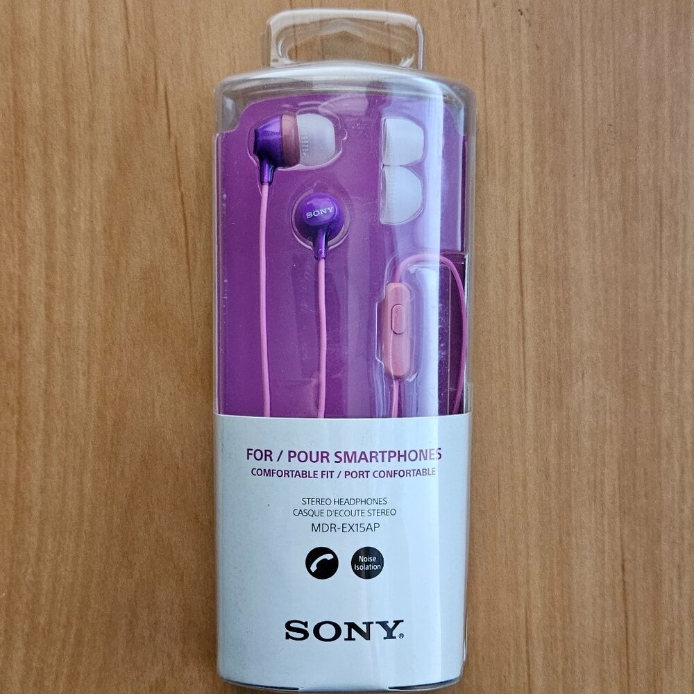 Sony Wired Headphones In-ear MDR-EX15AP